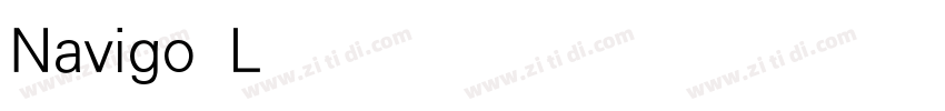 Navigo Light字体转换